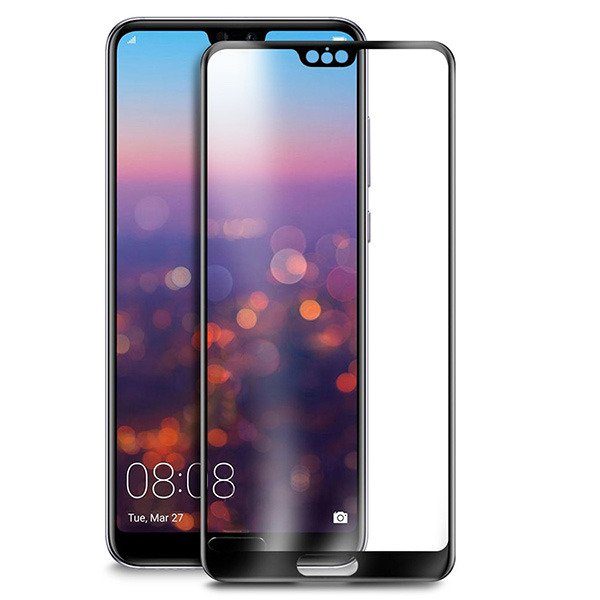 [5999094625952] Samsung Galaxy A12 5D tempered glass full screen, clear (black frame)