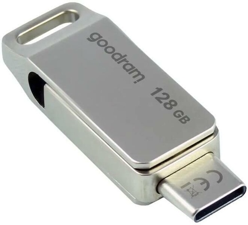 ODA3 1280S0R11 128GB USB 3.2 USB-C pendrive, šedá