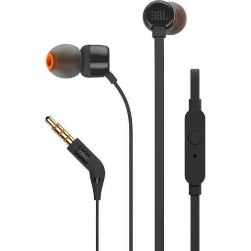 JBL T110 headset (jack 3,5mm) s mikrofonem, černá