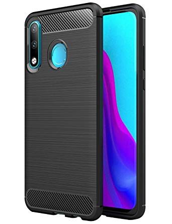 Huawei P30 Lite forcell carbon zadní kryt (Černá)
