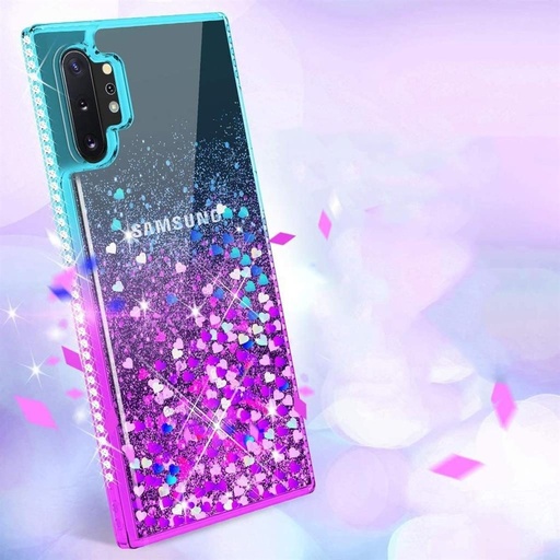 Apple iPhone 12/12 Pro diamond liquid zadní kryt (fialovo-modrá)