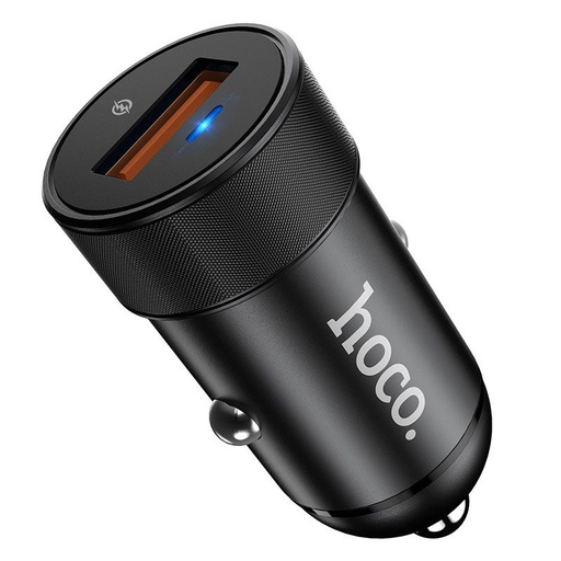 Hoco Z32A autní rychlonabíječka, QC 3.0, max. 18W, LED indikátor stavu, černá