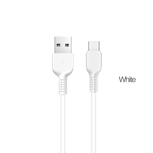 Hoco X20 type-C kabel, 2A, 1m, bílá