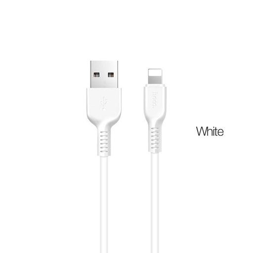 Hoco X20 lightning kabel, 2A, 3m, bílá