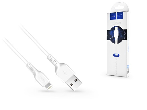 Hoco X20 lightning kabel, 2A, 2m, bílá