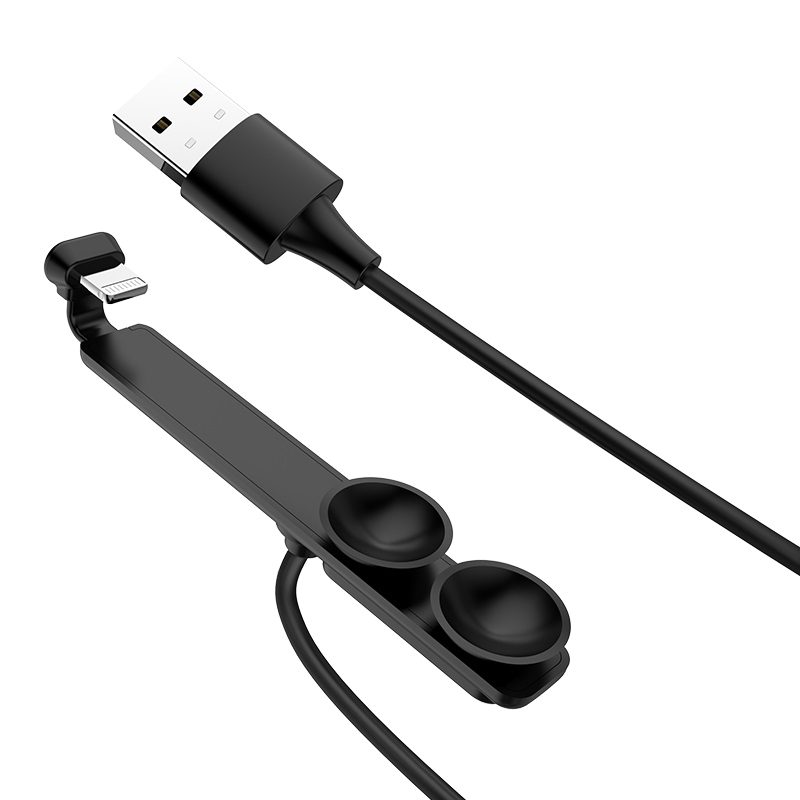 [6957531094180] Hoco U51 lightning cable (gaming), 1,2m, 2A, black