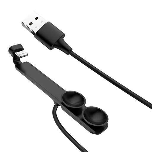 Hoco U51 lightning kabel (gaming), 1,2m, 2A, černá