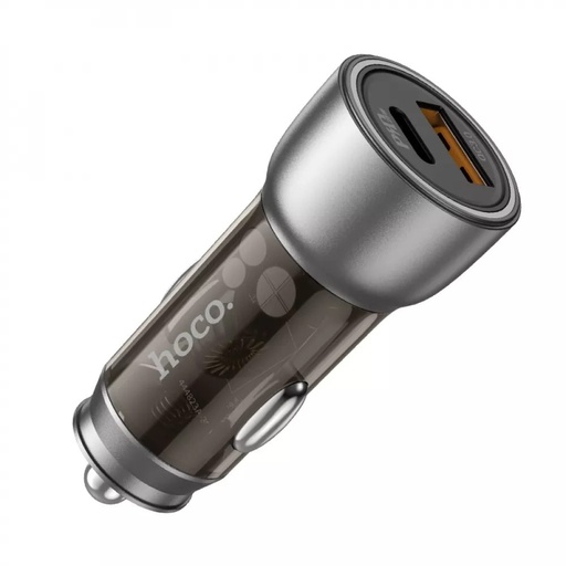 Hoco NZ8 Autní nabíječka, 43W, PD25W,QC3.0 hnědá