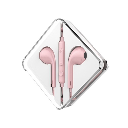 Hoco M55 headset (jack 3,5mm) s mikrofonem, růžová