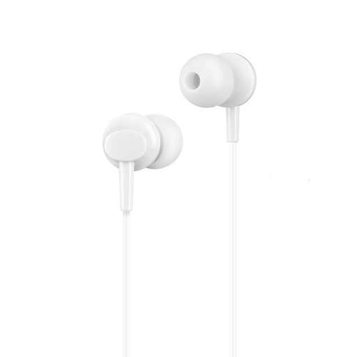 Hoco M14 headset (jack 3,5mm) s mikrofonem, bílá