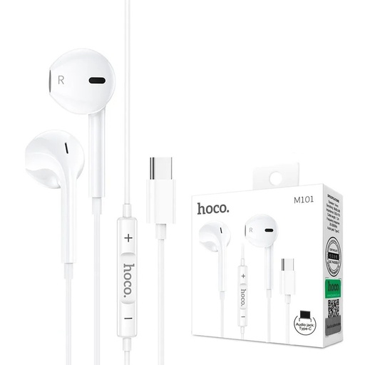 Hoco M101 headset (type-c), bílá