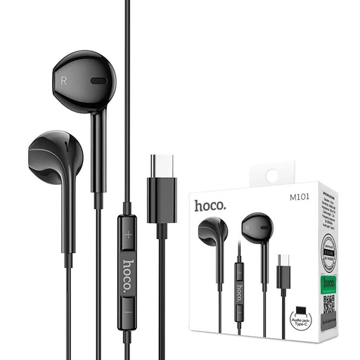 Hoco M101 headset (type-c), černá