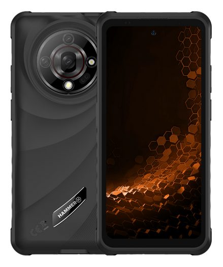 [ha_i6_6_128_bk_eu] Hammer Iron 6 Dual Sim 6GB RAM 128GB (Black)