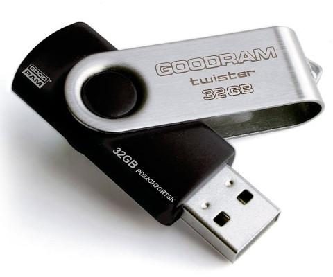 Goodram 32GB USB 2.0 pendrive, Černá