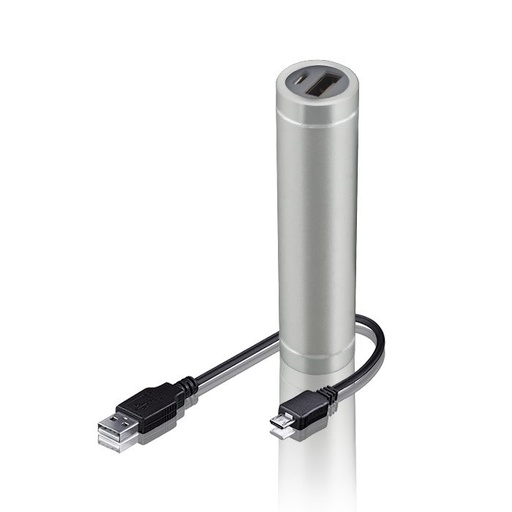 Forever PB-010 2300mAh power bank, stříbrná