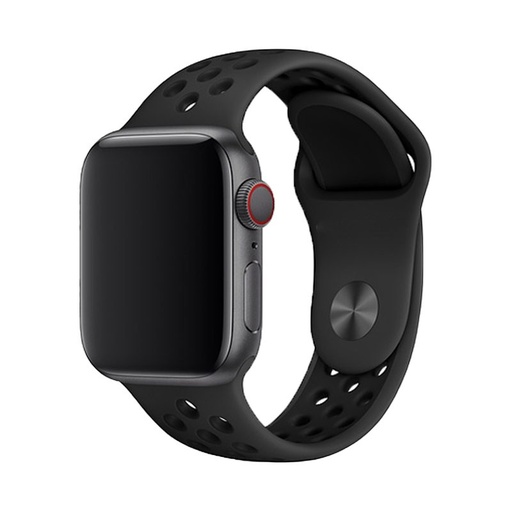 Devia Apple Watch Series 4 40mm Deluxe sportovní řemínek, Černá