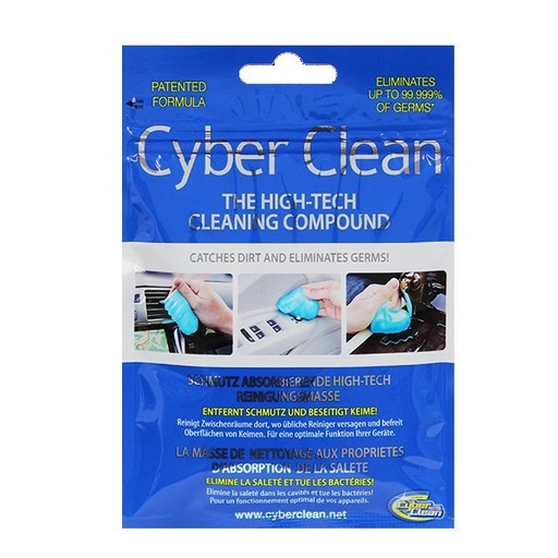 Cyber Clean 80g (se zasouvacím zámkem v sáčku) auto & domov antibakteriální čisticí hmota, modrá