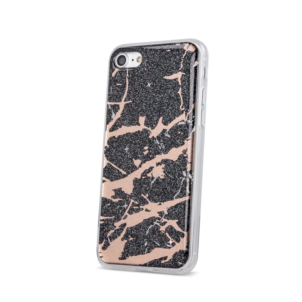 [FP040585] Apple iPhone XR marmur back cover case (Black)