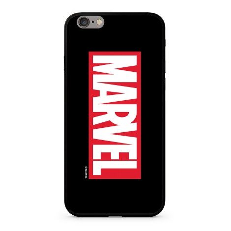 Apple iPhone XR Marvel Marvel 005 sklo zadní kryt, černá - MPCMV2107
