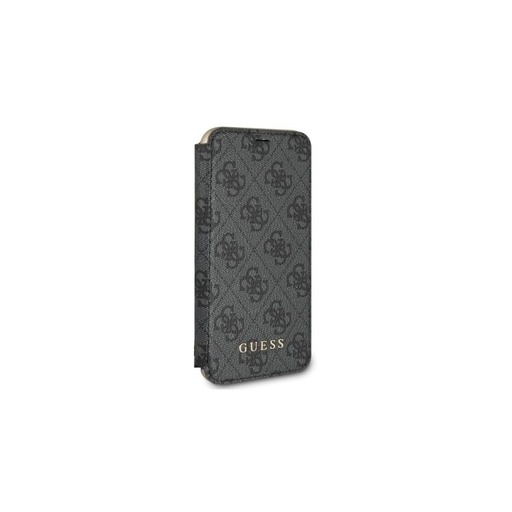 Apple iPhone X / iPhone XS GUESS Charms collection prémiový knížkové pouzdro (Šedá )
