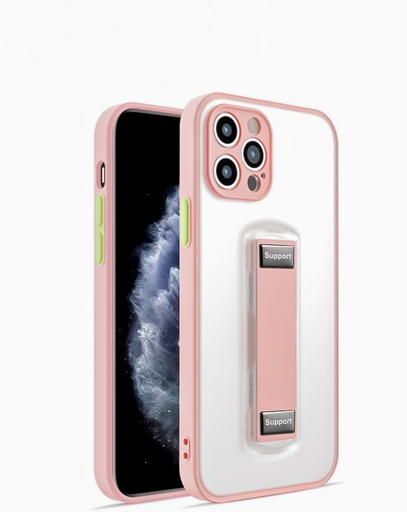 Apple iPhone 7/8/SE 2020/ SE 2022 s podpěrou zadní kryt (Růžová)