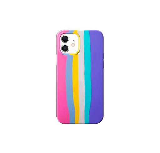 Apple iPhone 7/8/SE 2020/ SE 2022 rainbow stripes zadní kryt (vzor 2)
