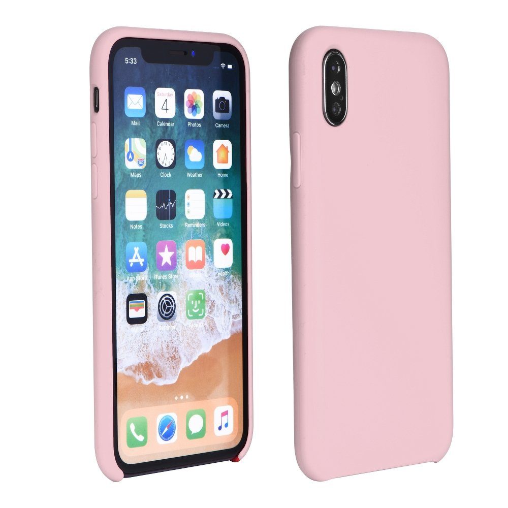 [KV-5901737937124] Apple iPhone 7 / iPhone 8 / iPhone SE 2020 / iPhone SE 2022 silicone back cover case (Pink)