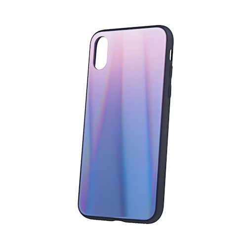 Apple iPhone 7 / iPhone 8 / iPhone SE 2020 / iPhone SE 2022 aurora glass zadní kryt (Hnědá - Černá)