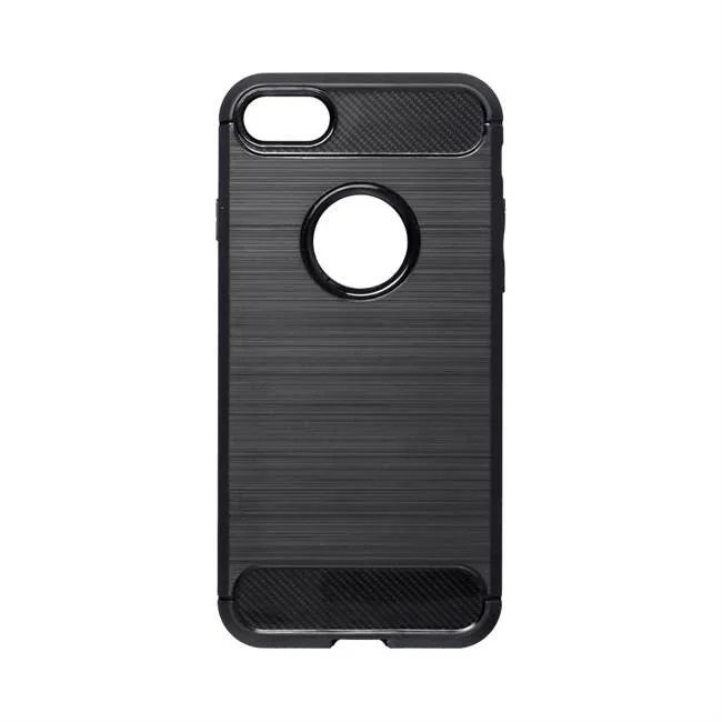 [5901737414236] Apple iPhone 7 / iPhone 8 / iPhone 8 / iPhone SE 2020 / iPhone SE 2022 forcell carbon back cover case (Black)