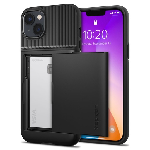 Apple iPhone 14 Plus Spigen slim armor CS odolný proti nárazu zadní kryt (Černá)