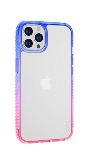 Apple iPhone 14 / 14 Plus Hoco Crystal color skin zadní kryt (modrá/fialová/červená)