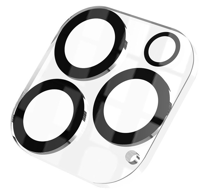 [6931474780669] Apple iPhone 14 (6, 1) / 14 Plus (6, 7) Hoco all inclusive night shooting kamera tempered glass, black