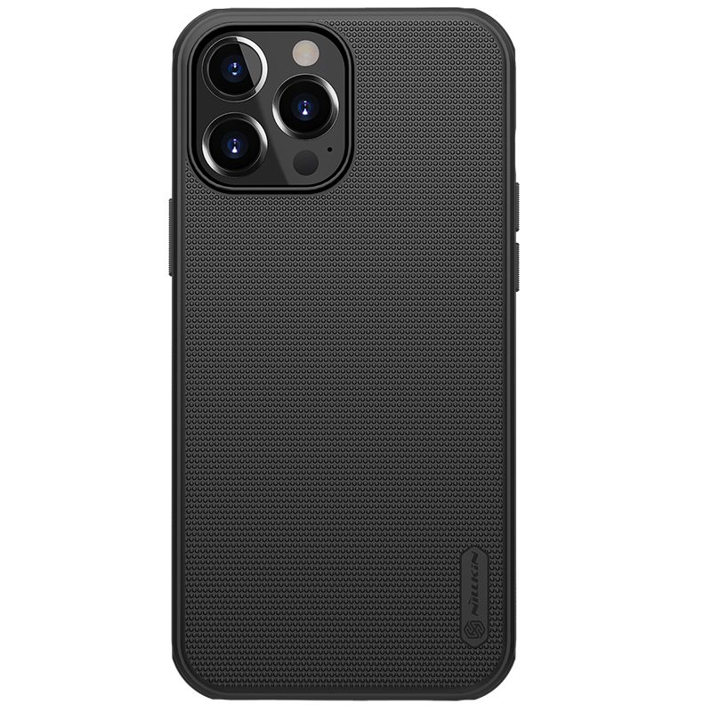 [6902048247901] Apple iPhone 13 Pro Nillkin Super Frosted Shield Pro back cover case (Black)
