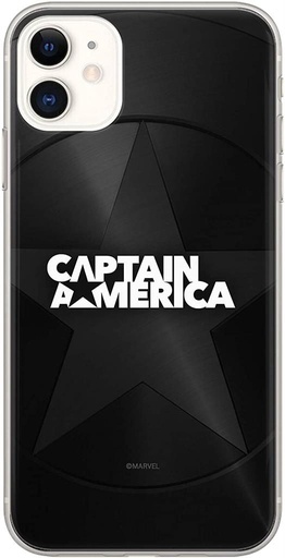 Apple iPhone 13 Pro Captain America 024 zadní kryt (Černá)