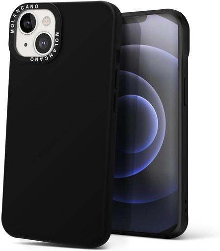 Apple iPhone 12 / iPhone 12 Pro MOLAN CANO HN6 matný zadní kryt (Černá)