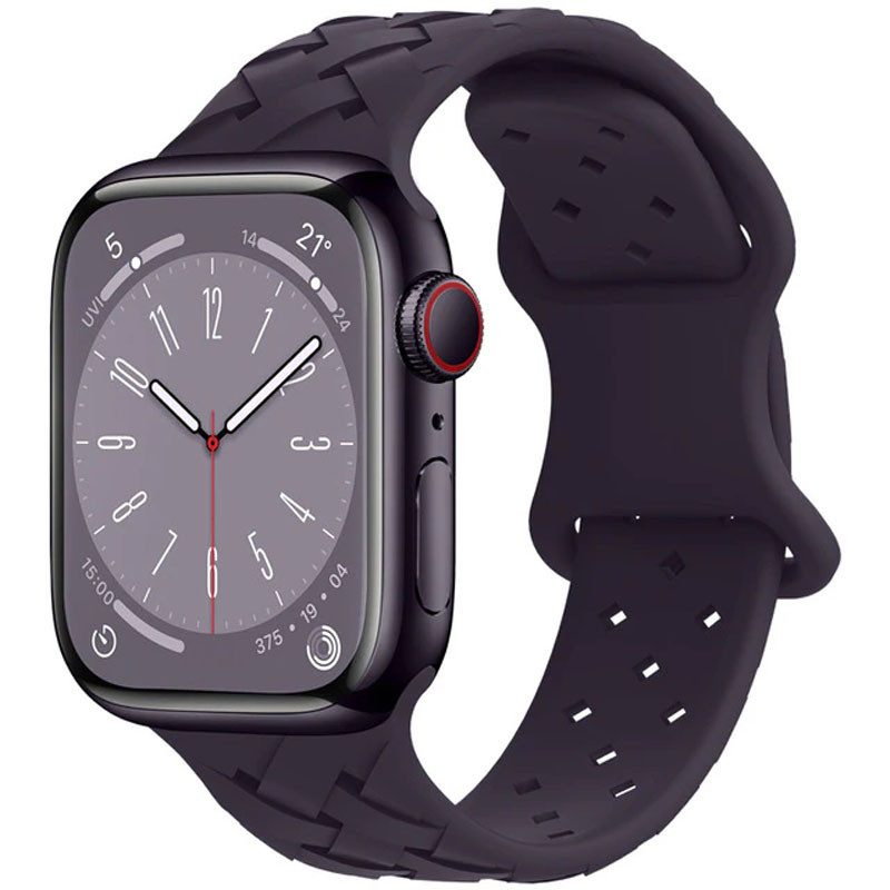 [6931474792938] Apple Watch 42mm / Watch 44mm / Watch 45mm / Watch 49mm HOCO WA16 bamboo strap red