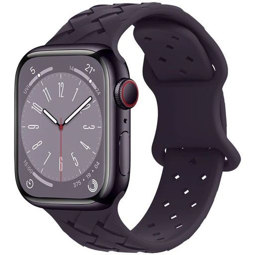 Apple Watch 38mm / Watch 40mm / Watch 41mm HOCO WA16 bamboo řemínek červená