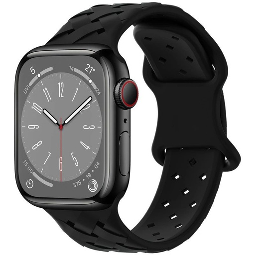 Apple Watch 38mm / Watch 40mm / Watch 41mm HOCO WA16 bamboo řemínek černá