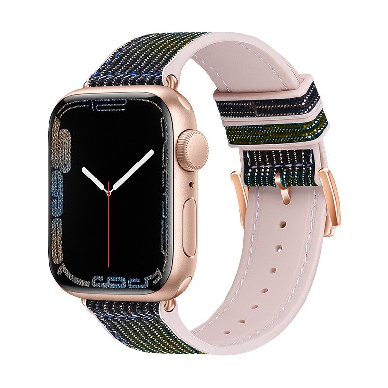 [6931474787903] Apple Watch 38mm / Watch 40mm / Watch 41mm HOCO WA11 diamond smartwatch strap black