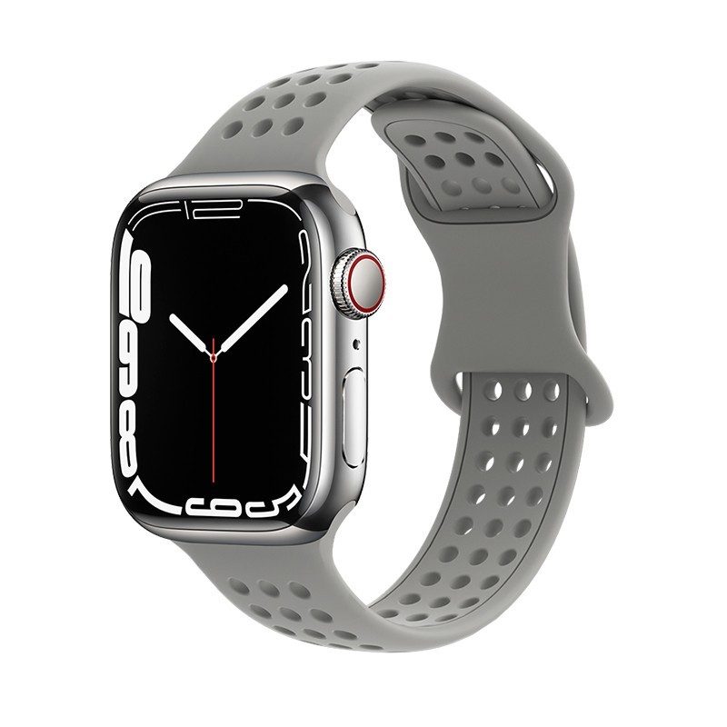 [6931474787606] Apple Watch 38mm / Watch 40mm / Watch 41mm HOCO WA08 smartwatch strap levendula grey