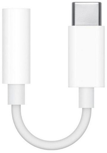 Apple USB-C - 3,5 mm Jack adaptér (Bílá)