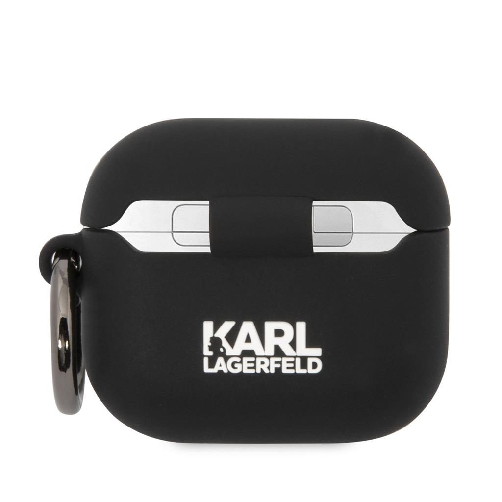 [KLA3RUNCHK] Apple AirPods 3 Karl Lagerfeld 3D Choupette fej szilikontok (Black) – KLA3RUNCHK