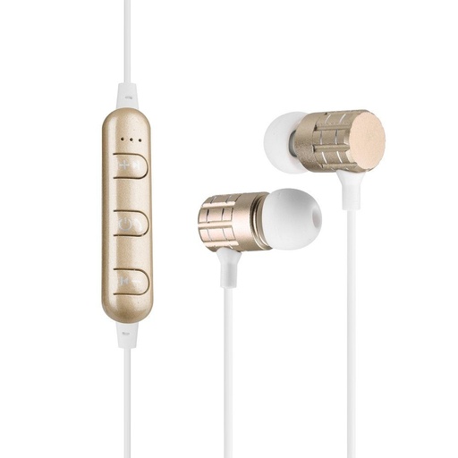 AWEI F1 bluetooth headset, zlatá