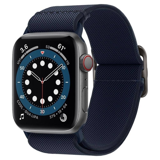 Apple Watch Series 1/2/3/4/5/6(42/44mm) Spigen fit lite řemínek, azurová
