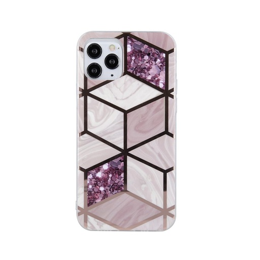 Apple iPhone 7 / iPhone 8 / iPhone SE 2020 / iPhone SE 2022 geometric marmur zadní kryt (Hanga)