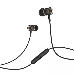 Hoco M46 headset (jack 3,5mm) s mikrofonem, zlatá
