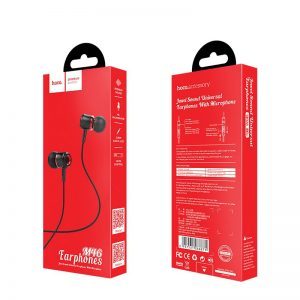 Hoco M46 headset (jack 3,5mm) s mikrofonem, červená