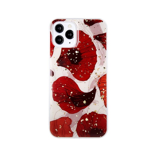 Apple iPhone 11 zlatá glam zadní kryt (Vlčí mák)