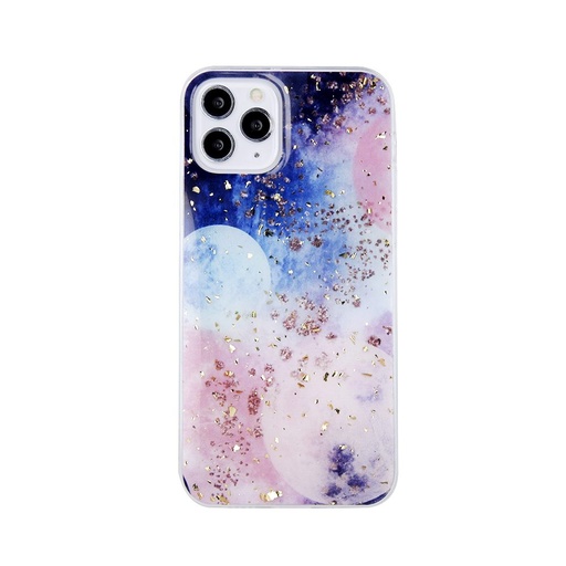 Apple iPhone 7 / iPhone 8 / iPhone SE 2020 / iPhone SE 2022 zlatá glam zadní kryt (Galaktický)