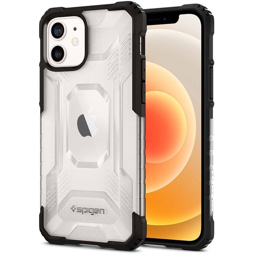 Apple iPhone 12/12 Pro Spigen nitro force odolný proti nárazu zadní kryt (Černá)